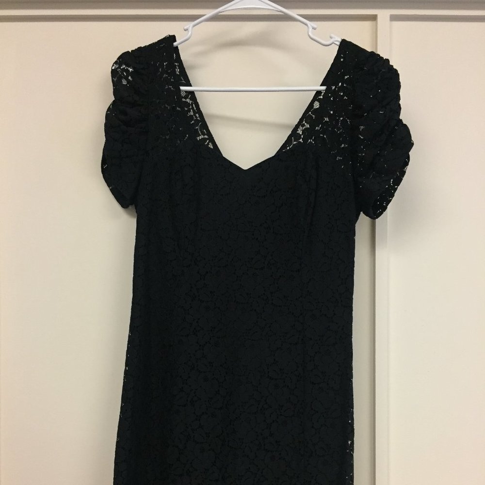 Mini Lace Black Dress